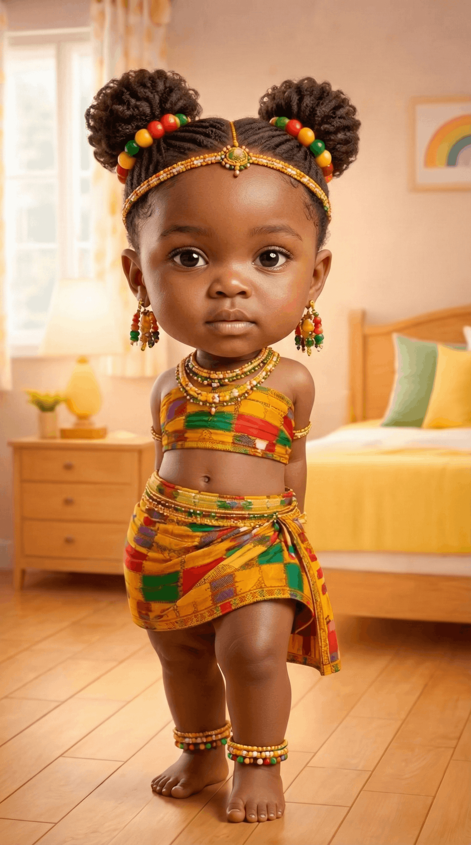 Kling baby dance smooth camera example poster